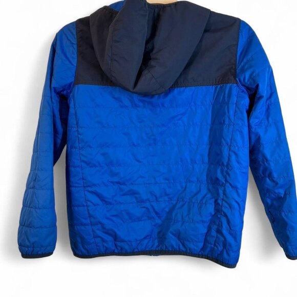 Children’s L.L. Bean Blue and Black Light Puffer Jacket, Size L (14-16) - Picture 2 of 8